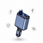 GalaxyGlow Retractable Car Charger